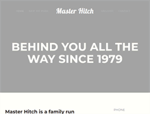 Tablet Screenshot of masterhitchpalatine.com